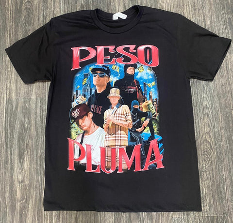 PESO PLUMA TRIBUTE W/ RED LETTERS GRAPHIC TEES