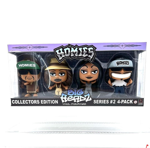 HOMIES™ - BIG HEADZ 4-Pack Figure Set SERIES #2
