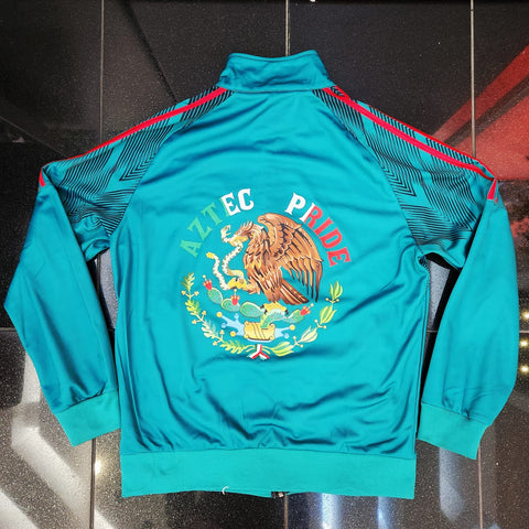 "Aztec Pride" Mexico Anthem Zip-Up Unisex Sweater