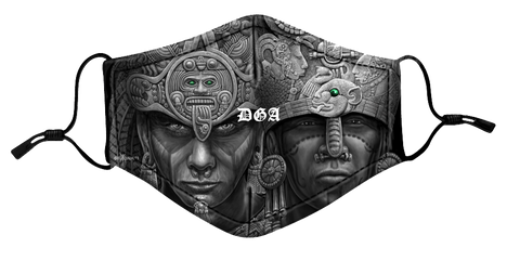 DGA Protective  Mask- Mexica/Maya