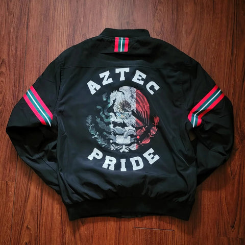 “AZTEC PRIDE” Tricolor Crewneck Jackets